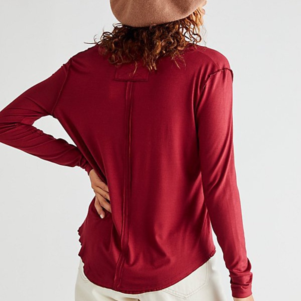 NWOT Free People Moon Dance Long Sleeve - Picture 2 of 8